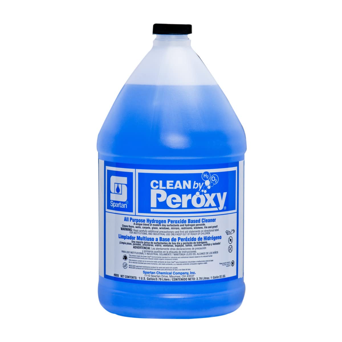 Spartan Clean by Peroxy All Purpose Hydrogen Peroxide Cleaner, 4 Gal/Case