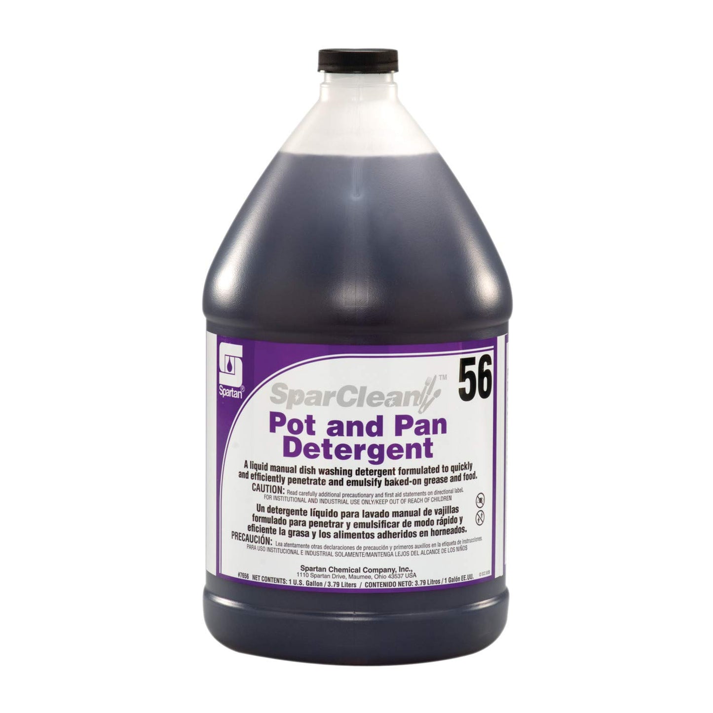 Spartan SparClean® Pot & Pan Detergent 56, 4 Gal/Case