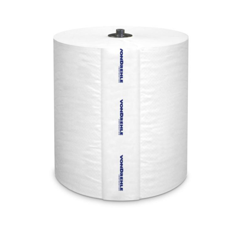 VonDrehle White Hardwound Roll Towel - 7.9" x 800' (880-BP)