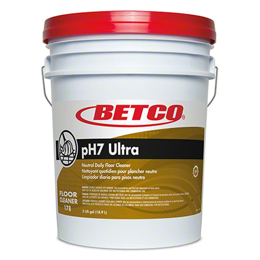Betco pH7 Ultra Neutral Daily Floor Cleaner - 5 Gal. Pail