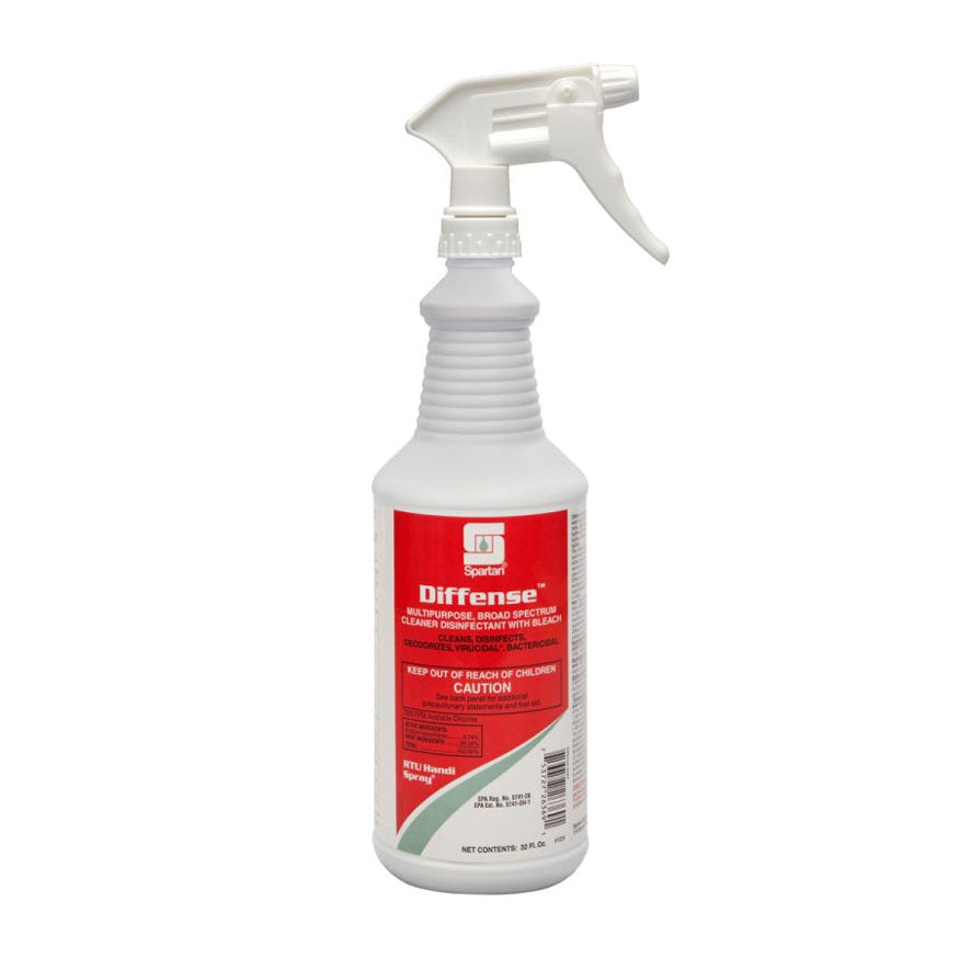 Spartan Diffense® Disinfecting Cleaner, QUART 12