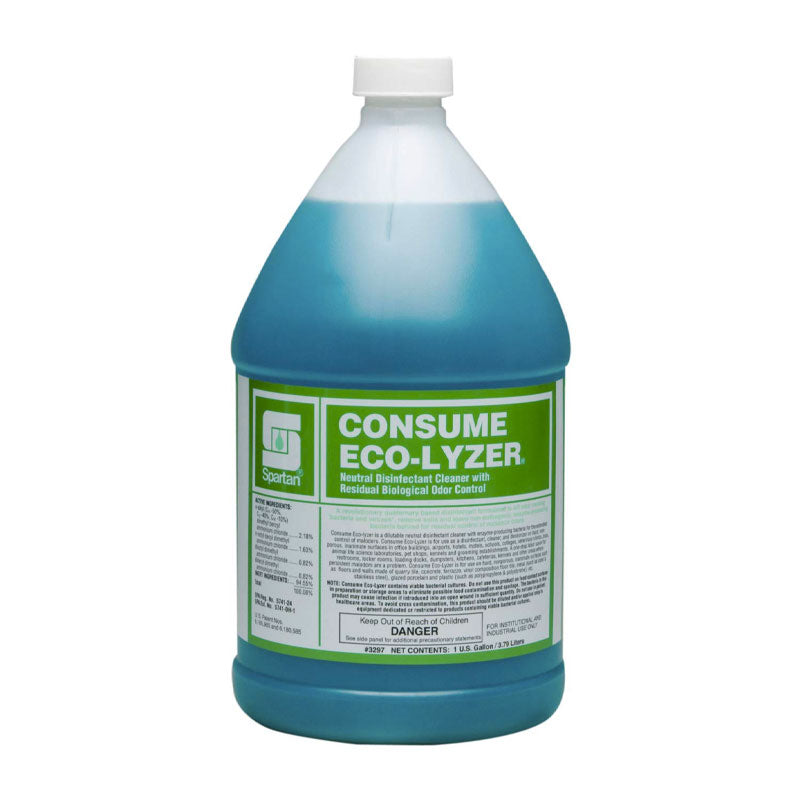 Spartan Consume Eco-Lyzer® Neutral Disinfectant, 4 Gal/Case