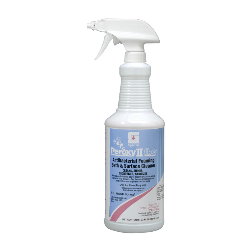 Spartan Peroxy II Foaming Bath & Surface Cleaner, QUART 12