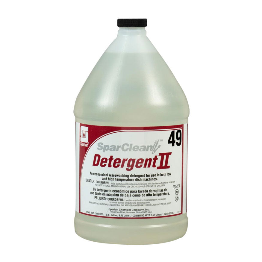 Spartan SparClean #49 All-Temp Detergent II, 4 Gal/Case
