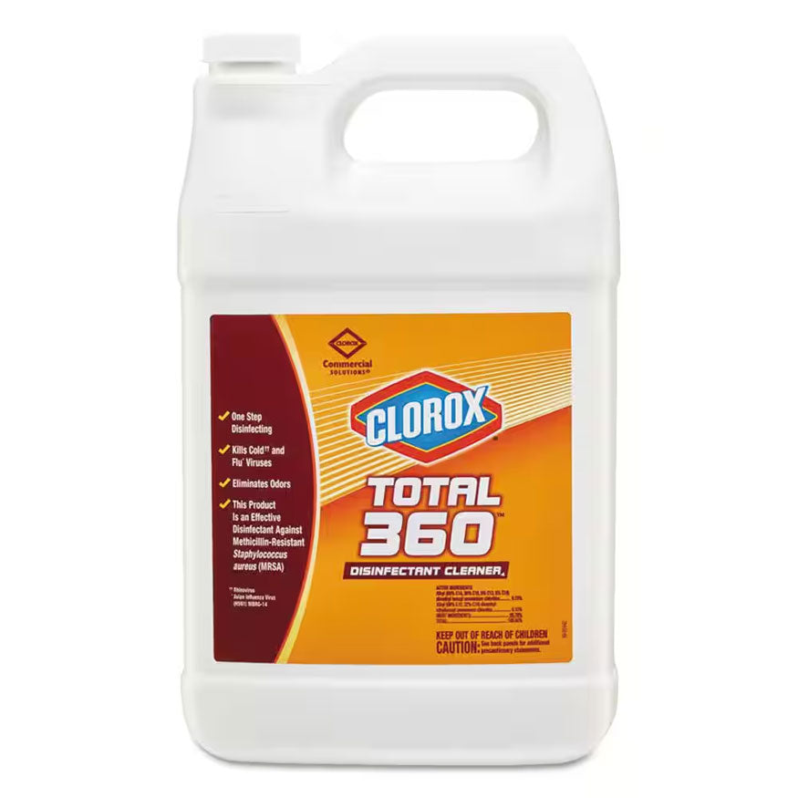 CloroxPro Total 360 Disinfectant Cleaner, 4 Gal/Case