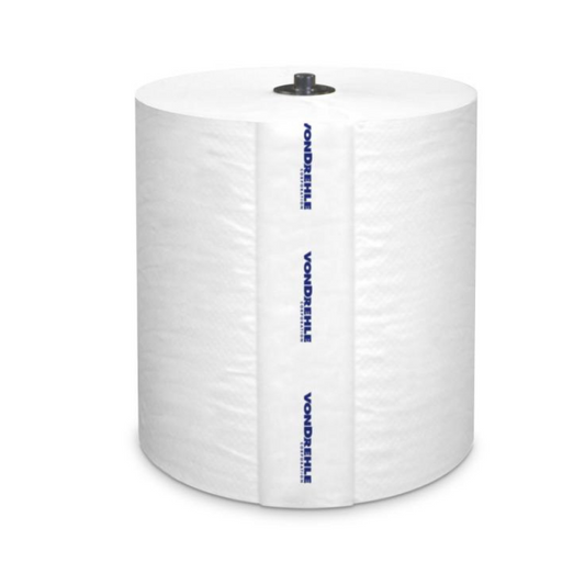 Von Drehle White Hardwound Roll Towel - 7.9" x 800' (880-BP)