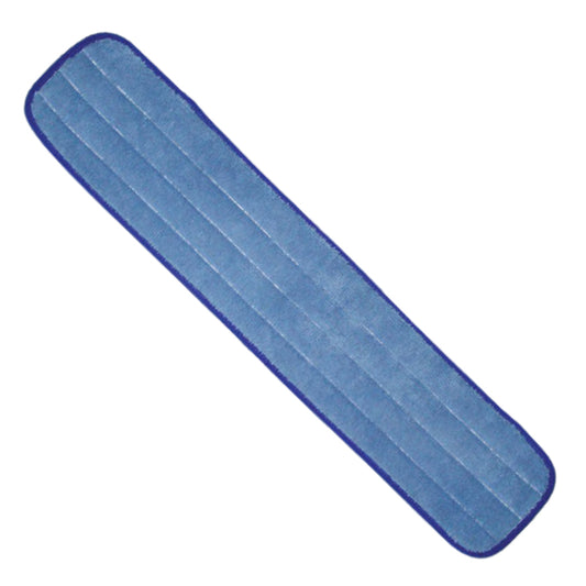 Golden Star, HD Microfiber Wet Mop Pad, 5"x24", Blue, 12/cs