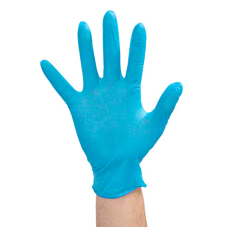 FoodHandler Blue Vinyl/Nitrile  Blend Disposable Gloves,  Powder Free, Medium