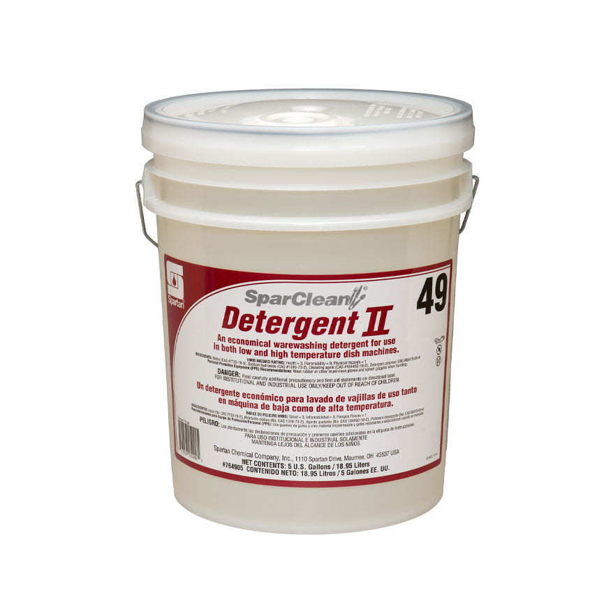 Spartan SparClean #49 All-Temp Detergent II, 5 Gallon Pail