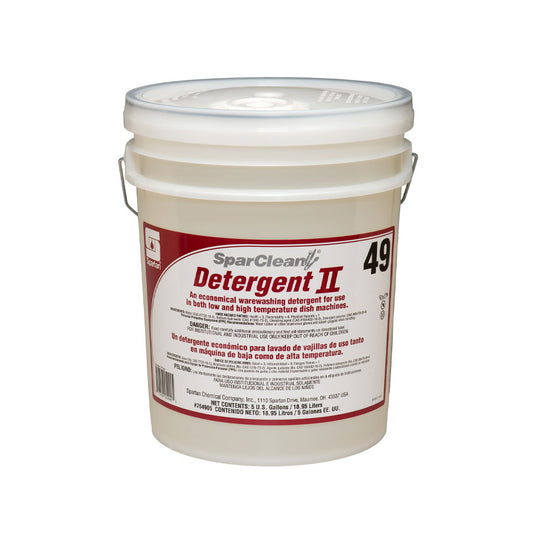 Spartan SparClean #49 All-Temp Detergent II, 5 Gallon Pail