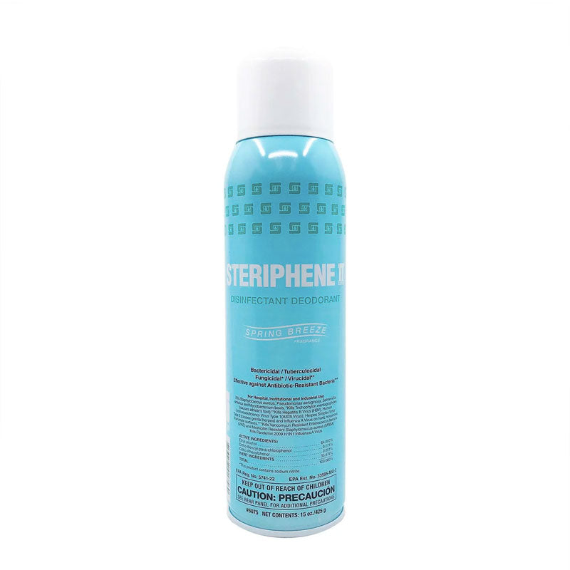 Spartan Steriphene II Spring Breeze Disinfectant Deodorant Aerosol Spray