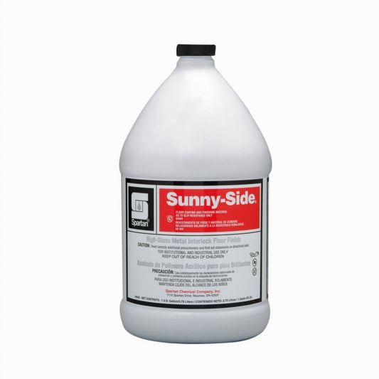 Spartan Sunny Side, Super Glass Metal Interlock Floor Finish - 4 Gal.